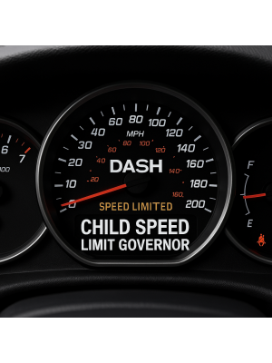 Child Speed Limit Governor Flash Service DASH System