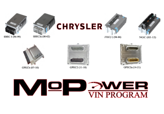 Chrysler Town & Country VIN Flash Reprogram Service