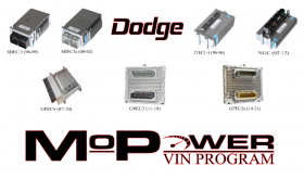 Dodge Neon SRT-4 VIN Flash Reprogram Service